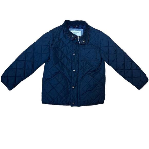Crewcuts Navy Quilted Zip Jacket Toddler Size 4/5 - Picture 1 of 9